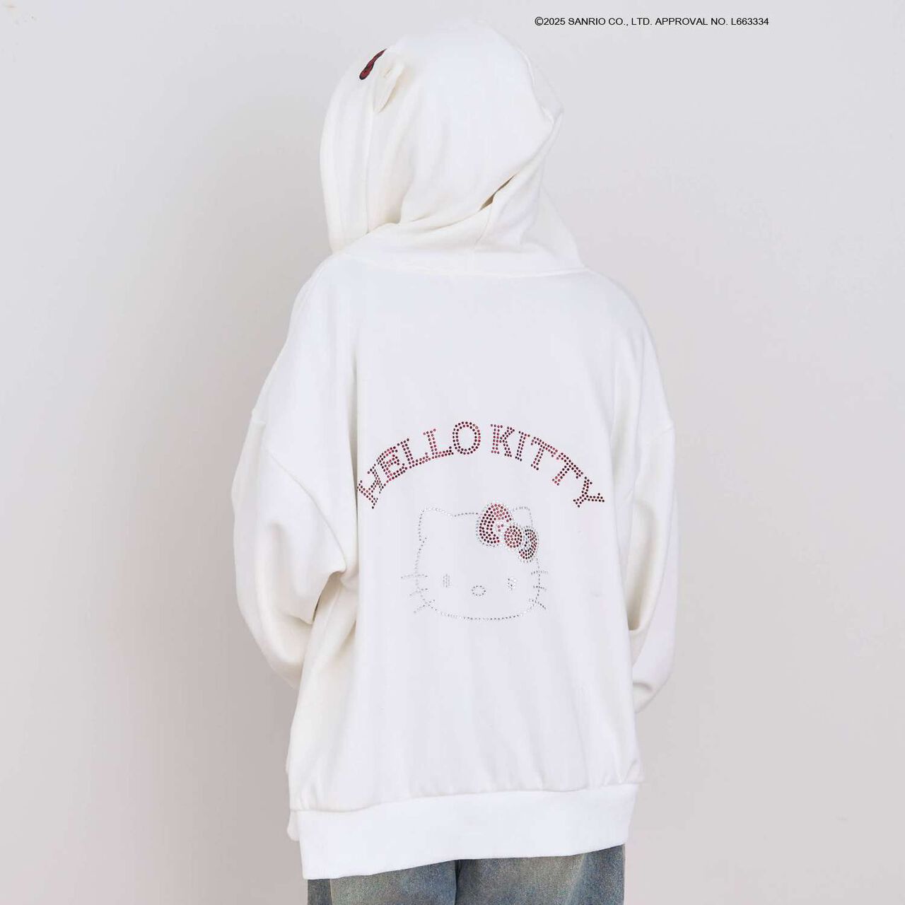 Sanrio Characters Roleplay Hoodie,Off white, large image number 1