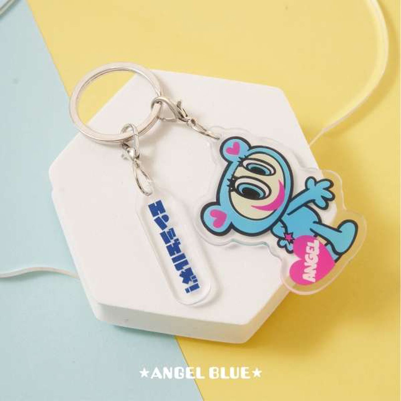 [ANGEL BLUE] Mr. Nakamura Acrylic Key Charm,Blue, large image number 4