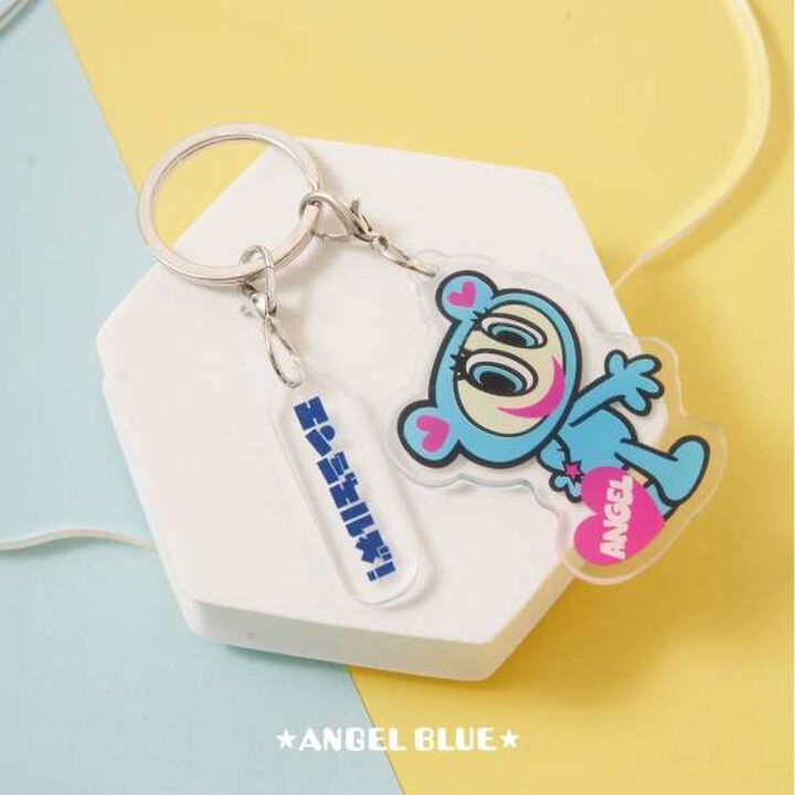 [ANGEL BLUE] Mr. Nakamura Acrylic Key Charm,Blue, medium image number 4