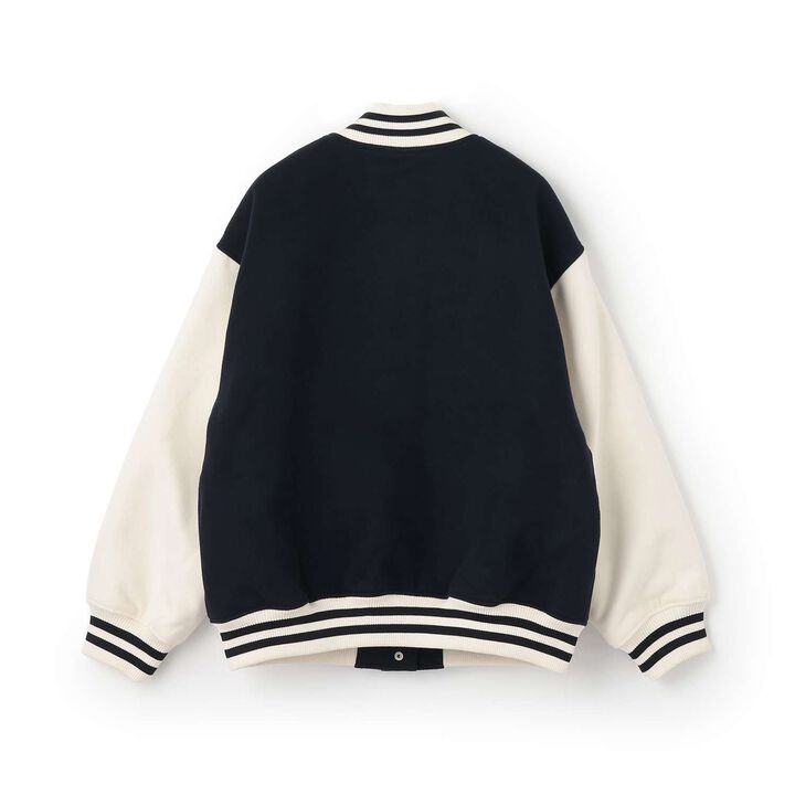 Reversible Quilted Varsity Jacket,Top gray, medium image number 7