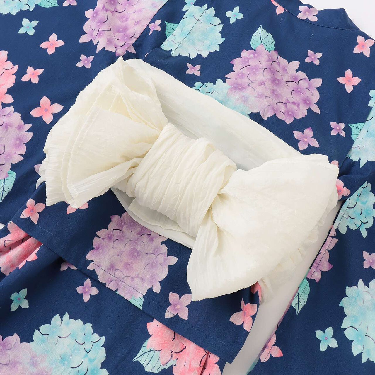 [Yukata] One-Piece Yukata Dress,Pearl white, large image number 29
