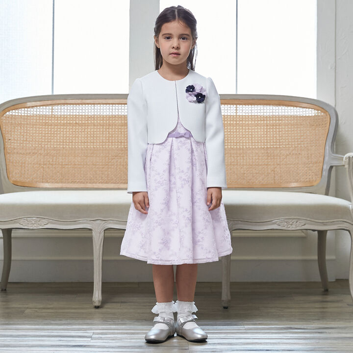 [Formal] Lace OP + No Collar JK Set,, medium