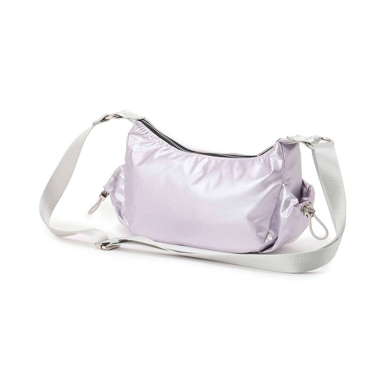 Metallic 2 WAY Shoulder Bag,Lavender, large image number 1