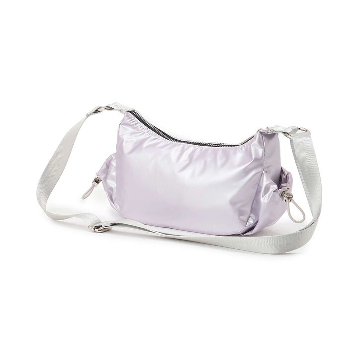 Metallic 2 WAY Shoulder Bag,Lavender, medium image number 1