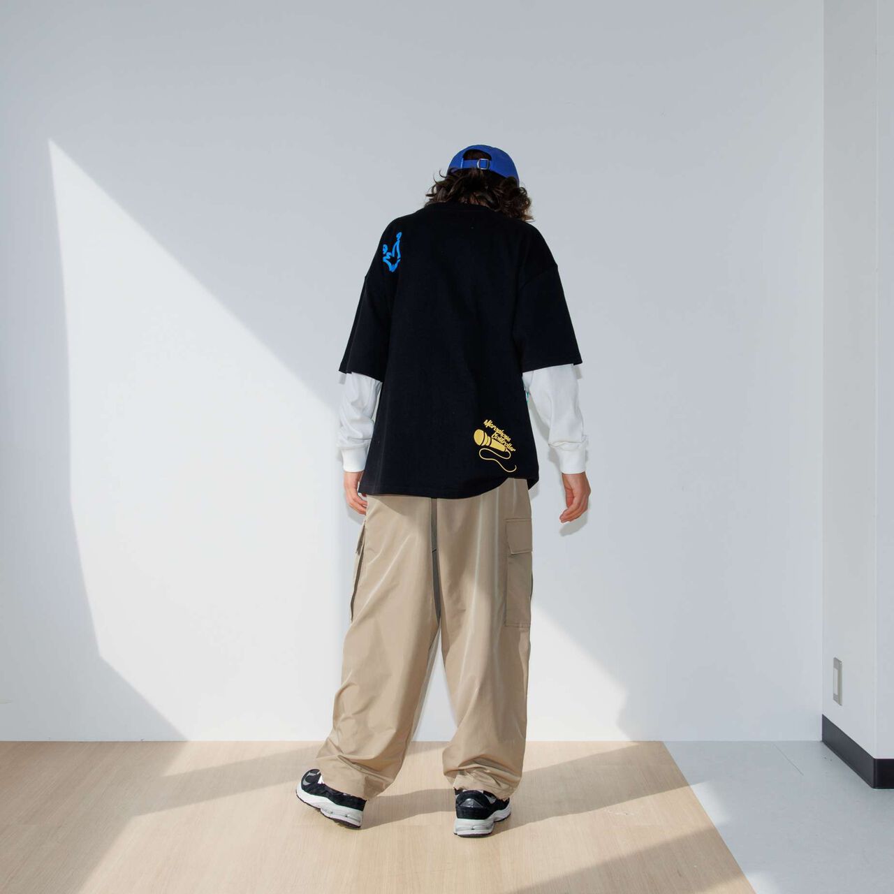 [Easycare] Poly Stretch Cargo Pants,Beige, large image number 22