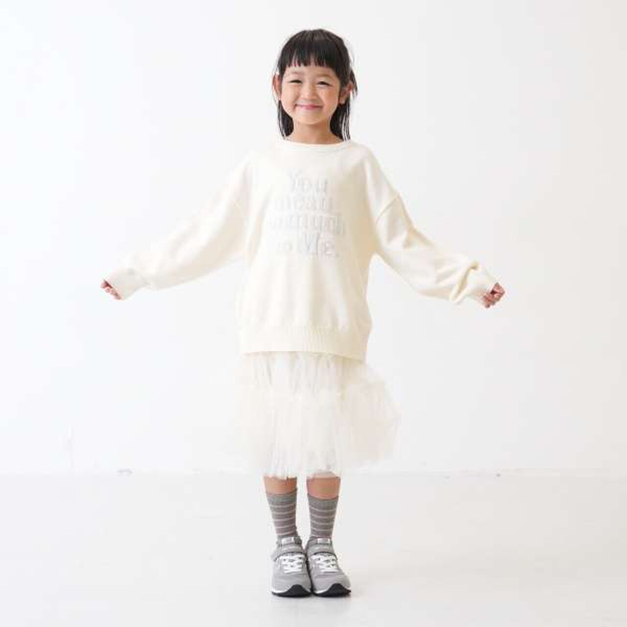 [Matching with Dad Outfit] Machine Washable Kids Logo Knitwear,Navy, large image number 7