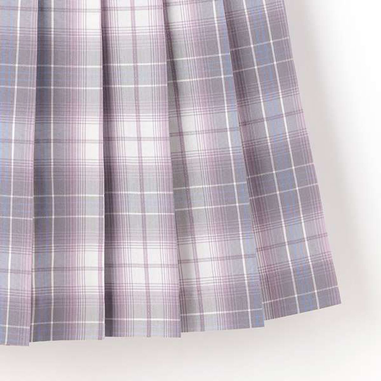 Pleated Skirt-Pants with Mini Bag,Navy, large image number 10