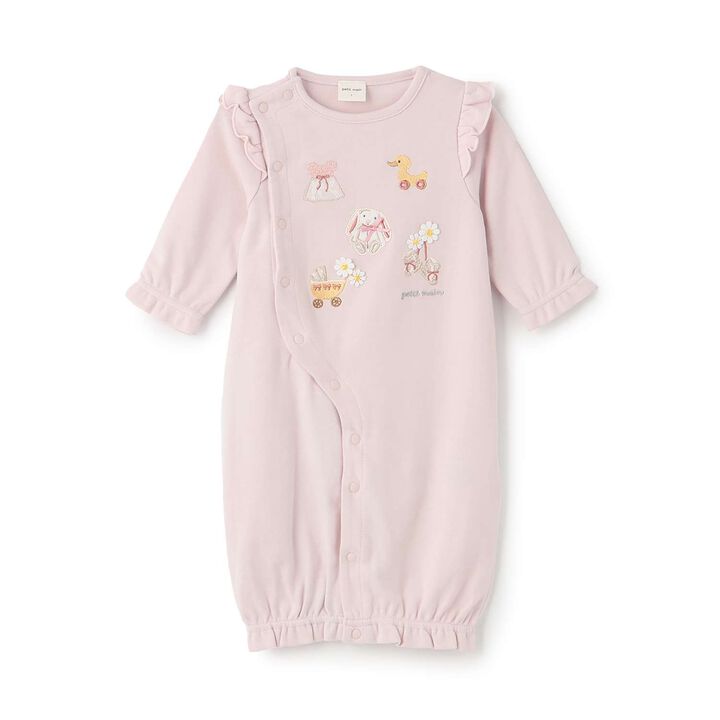 [Organic] Appliqu&eacute; 2WAY Romper,, medium