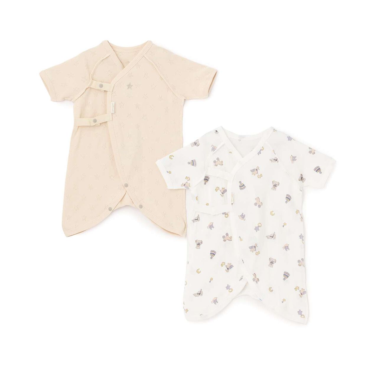 [Weak Acidity] Combination Bodysuit,Cream, large image number 0