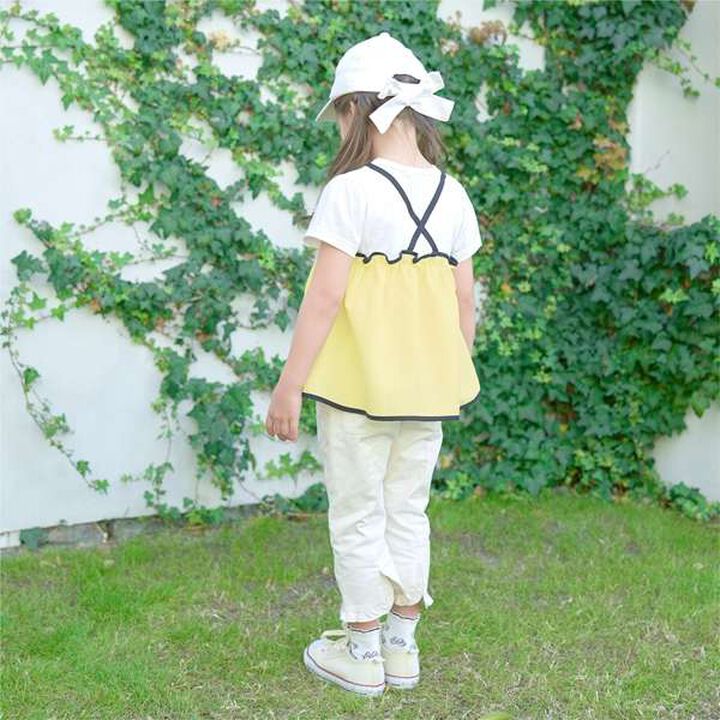 Bi-Color Camisole Docking Top,Cream, medium image number 7