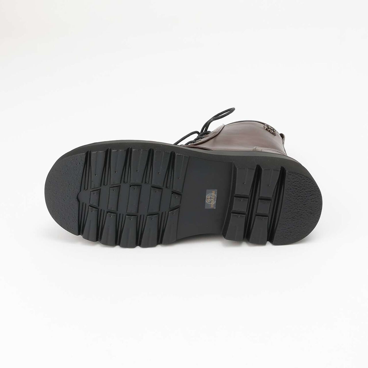 Lightweight Sole Thick-Soled Lace-Up Boots,Black, large image number 6