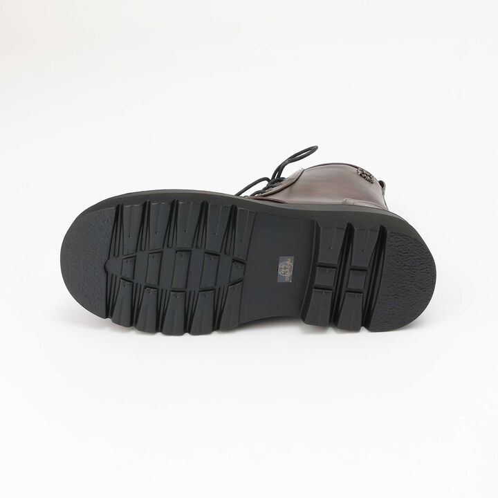 Lightweight Sole Thick-Soled Lace-Up Boots,Black, medium image number 6