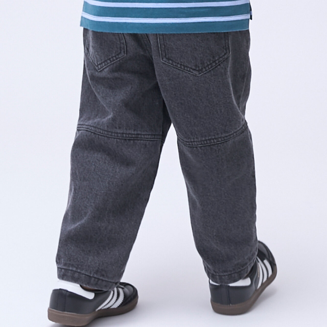 Balloon Loose Silhouette Pants,Sax blue, large image number 7