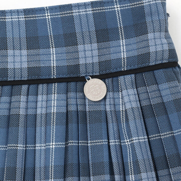 Graduation Attire Pleated Skirt-Pants,Blue, medium image number 5