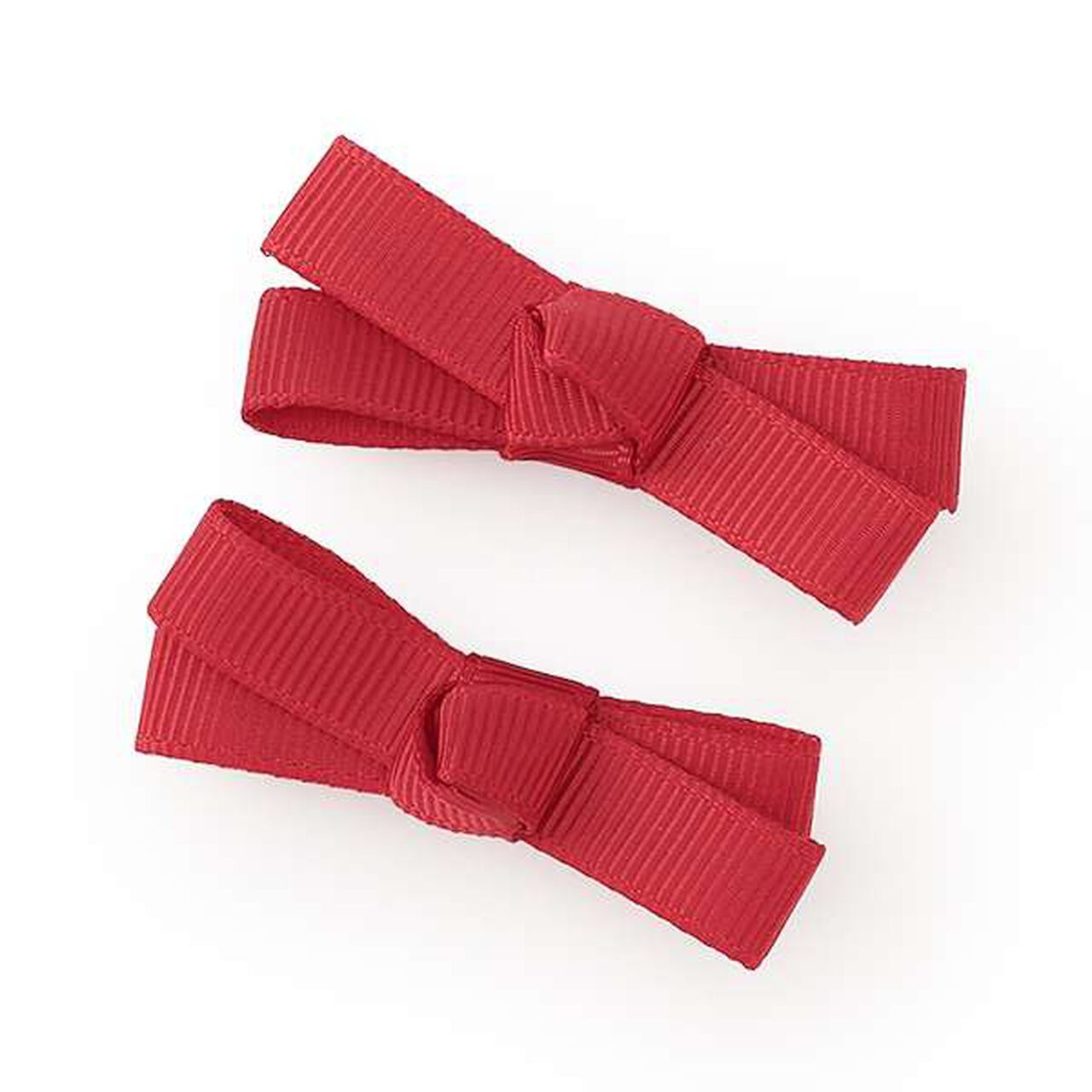 Ribbon Hair Clips 2P,Sax blue, large image number 26