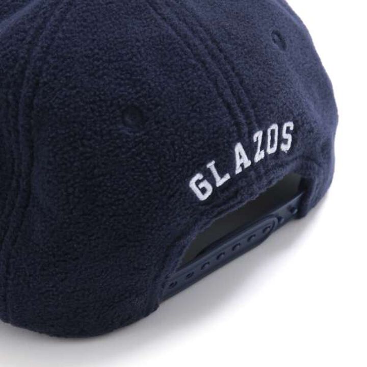 Fleece 6-Panel Snapback Cap,Navy, medium image number 5