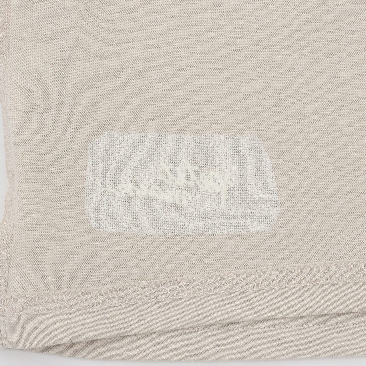 [Cool Touch] Back Appliqu&eacute; Short Sleeve T-Shirt,Beige, large image number 18