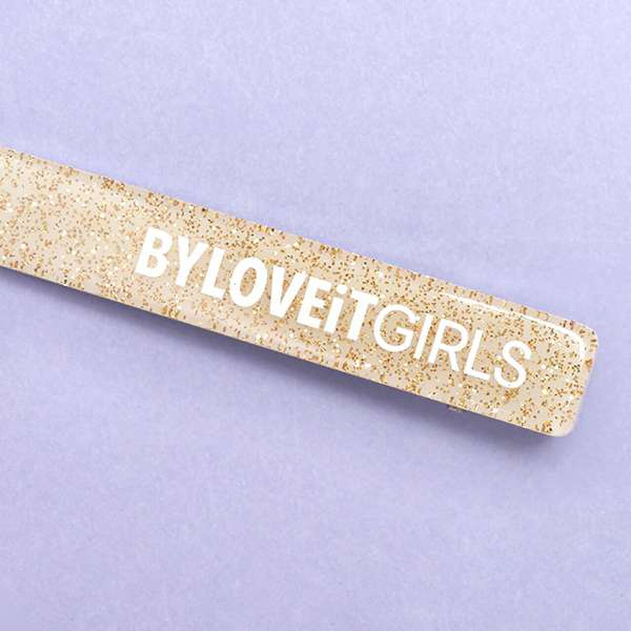 Acrylic Clip,Gold, large image number 2