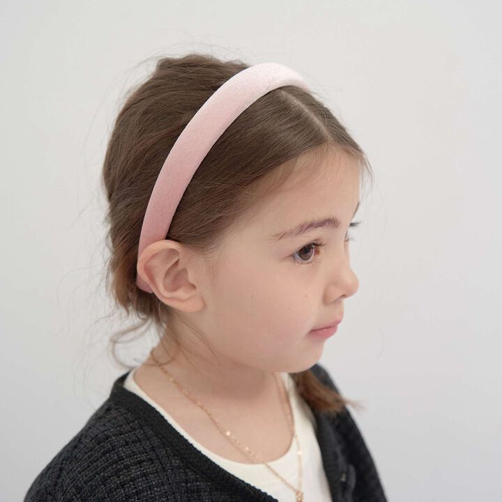 Velour Puffed Headband,Mustard, medium image number 11