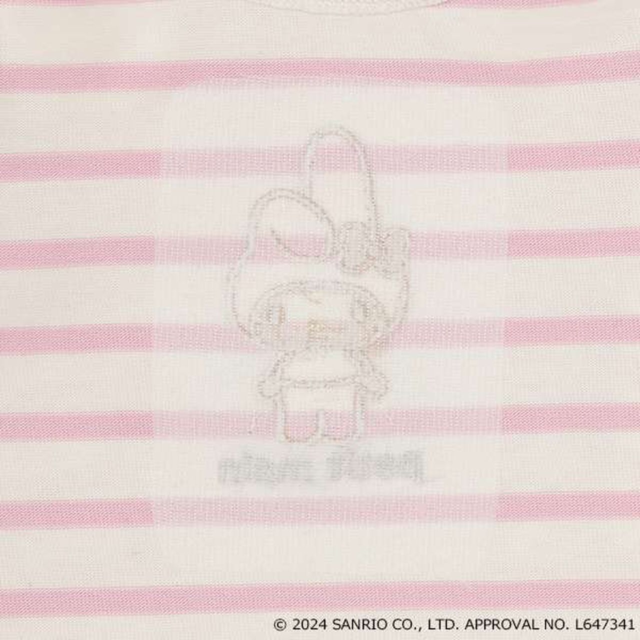 [Sanrio Characters] Appliqu&eacute; Scallop Long Sleeve T-Shirt,Light pink, large image number 17