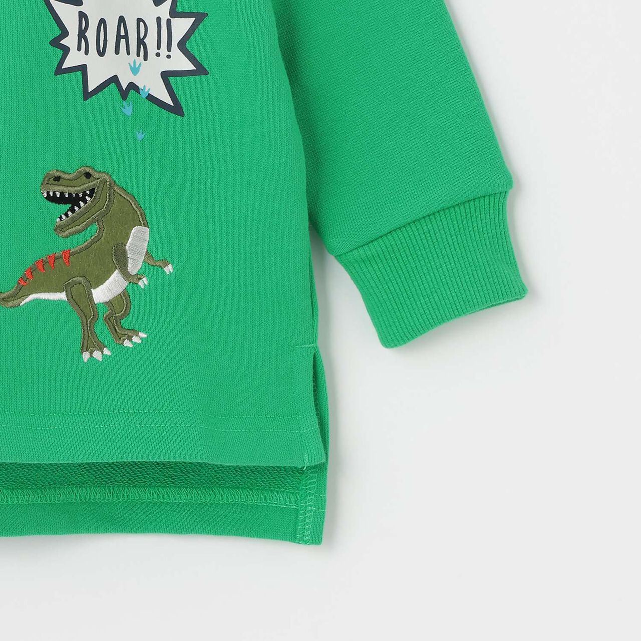 [Restock] Dinosaur Sweatshirt [Not Available in Direct Store],Top gray, large image number 3