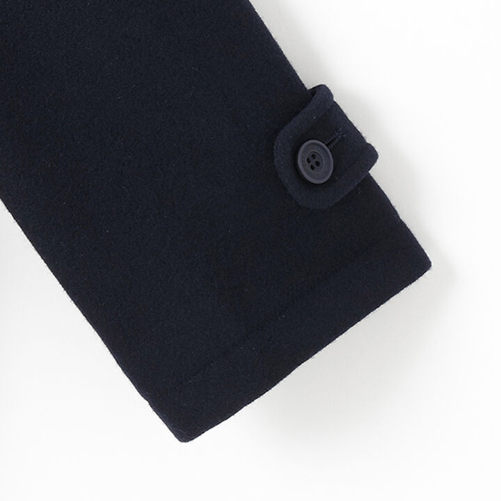 [Graduation Attire] Lightweight Quilted Lined Long Duffle Coat,Navy, medium image number 21