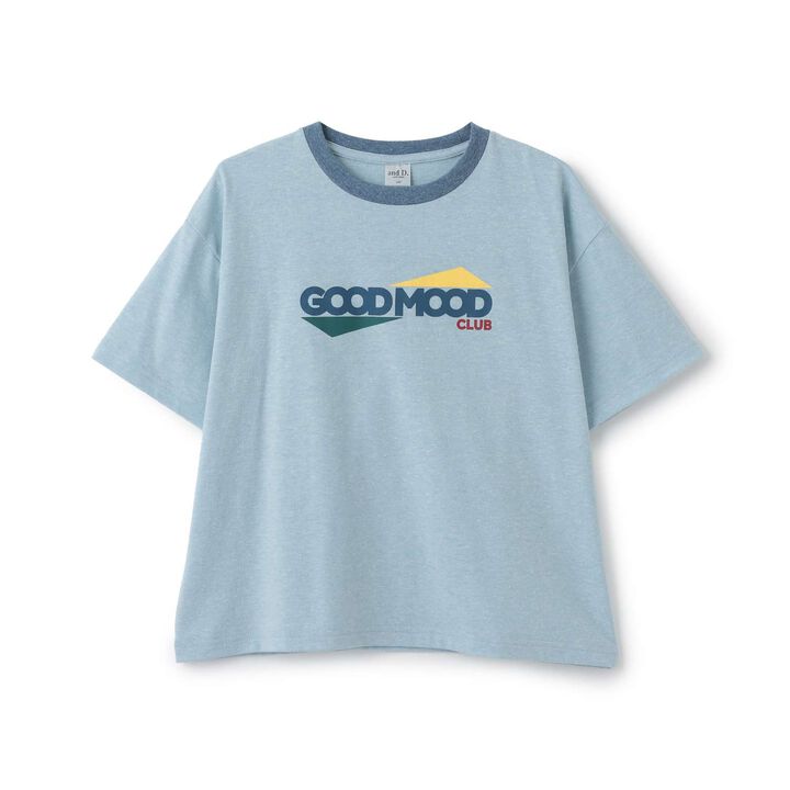 TCR [Big Silhouette Ringer Short-Sleeve T-Shirt],, medium