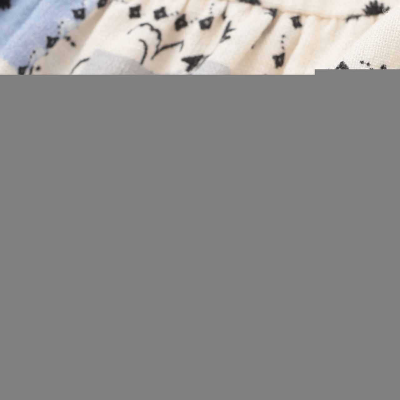 [Link] All-Over Pattern Shirred One-Piece Dress (Kids Size),Light beige, large image number 17