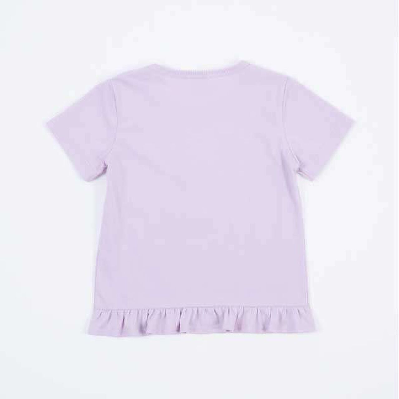 Checkered Bunny Appliqu&eacute; Short-Sleeve T-Shirt (100-130),Off white, large image number 10