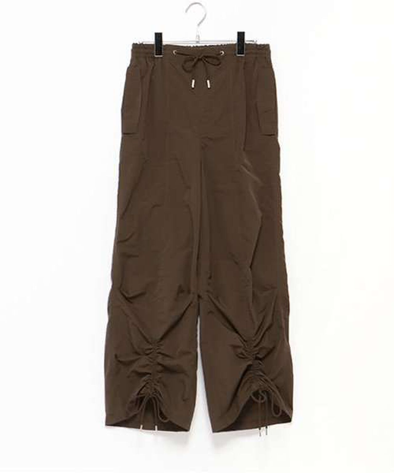 Shirred Wide Pants,Navy, large image number 21