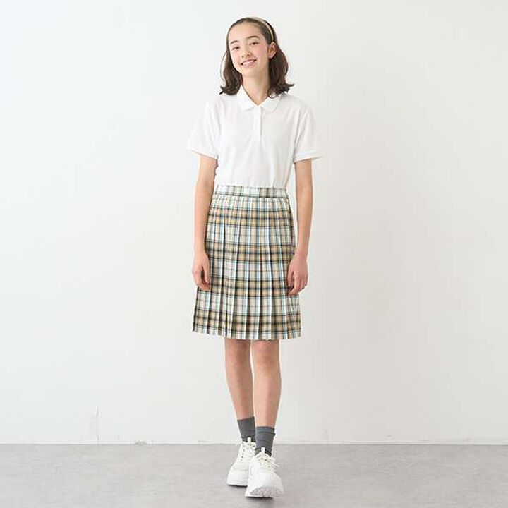 *TW Pleated Check Skirt,Blue, medium image number 20