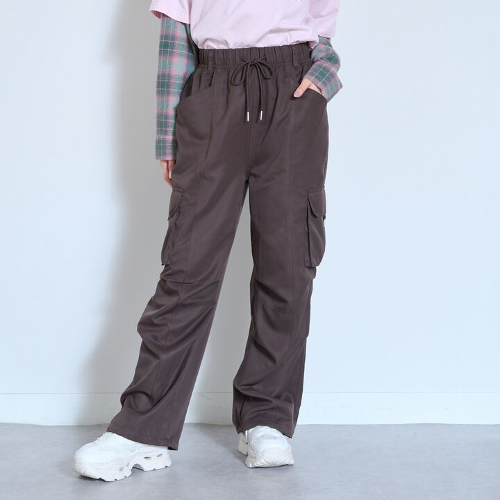 [LTXC / Quick-Dry Absorbent] Cargo Pants with Belt Loops,Off white, medium image number 1