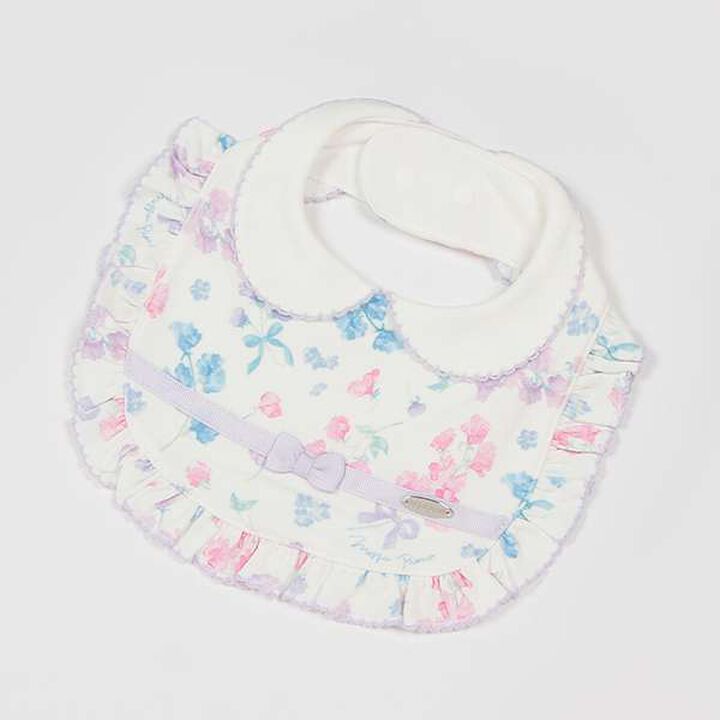 Sweet Pea Collared Bib,Light pink, medium image number 8