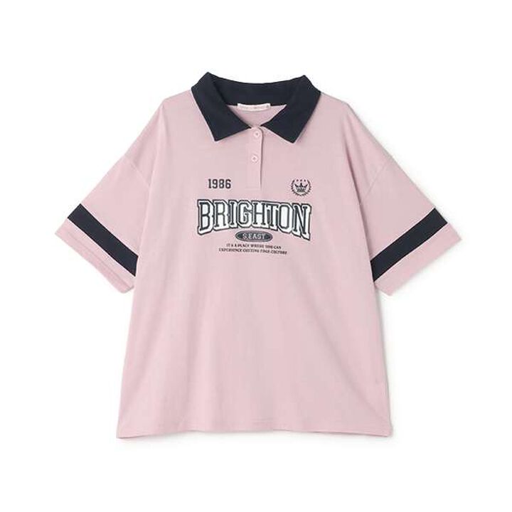 [7days] Cool Touch Loose Polo Shirt,Off white, medium image number 6