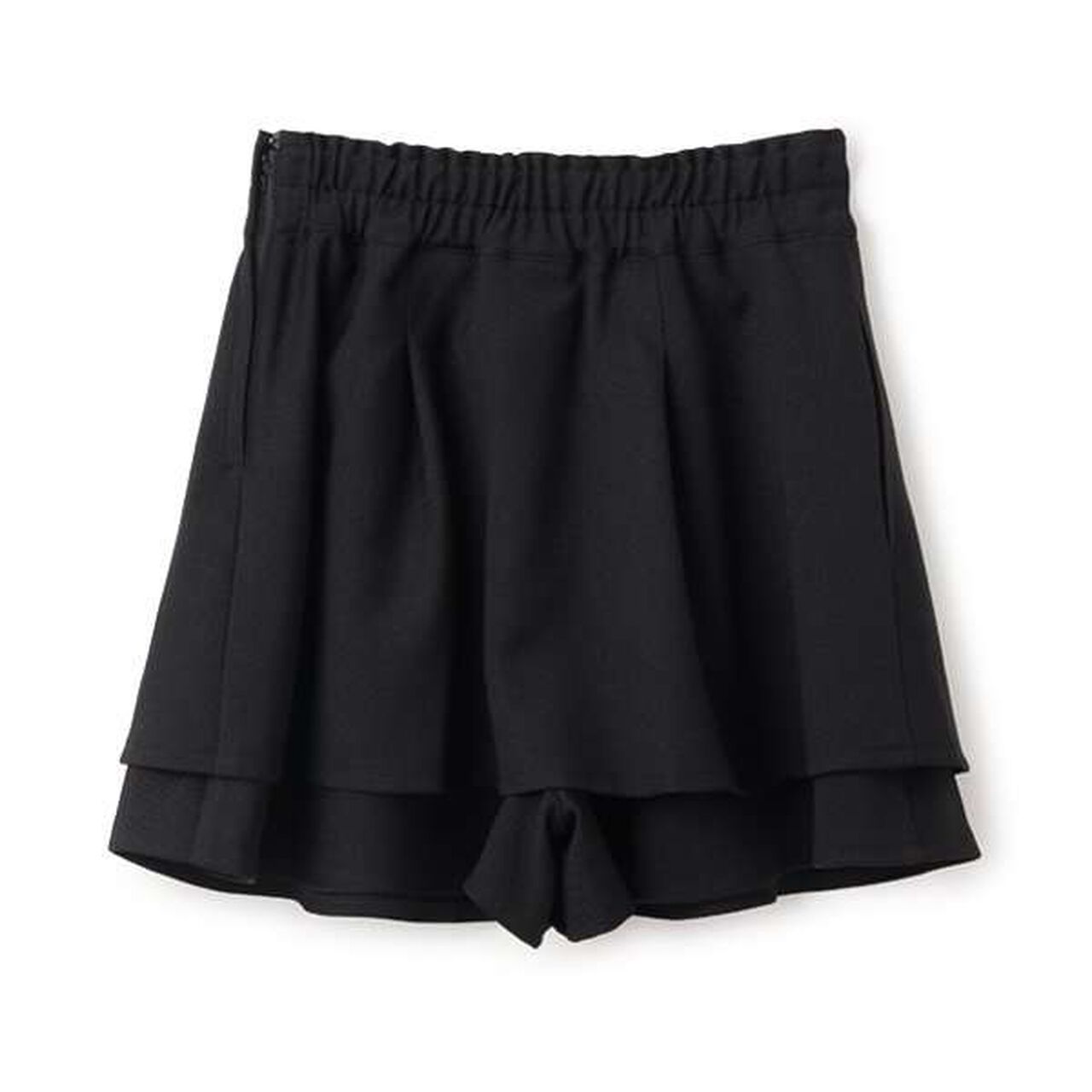 Tiered Shorts,Gray, large image number 1