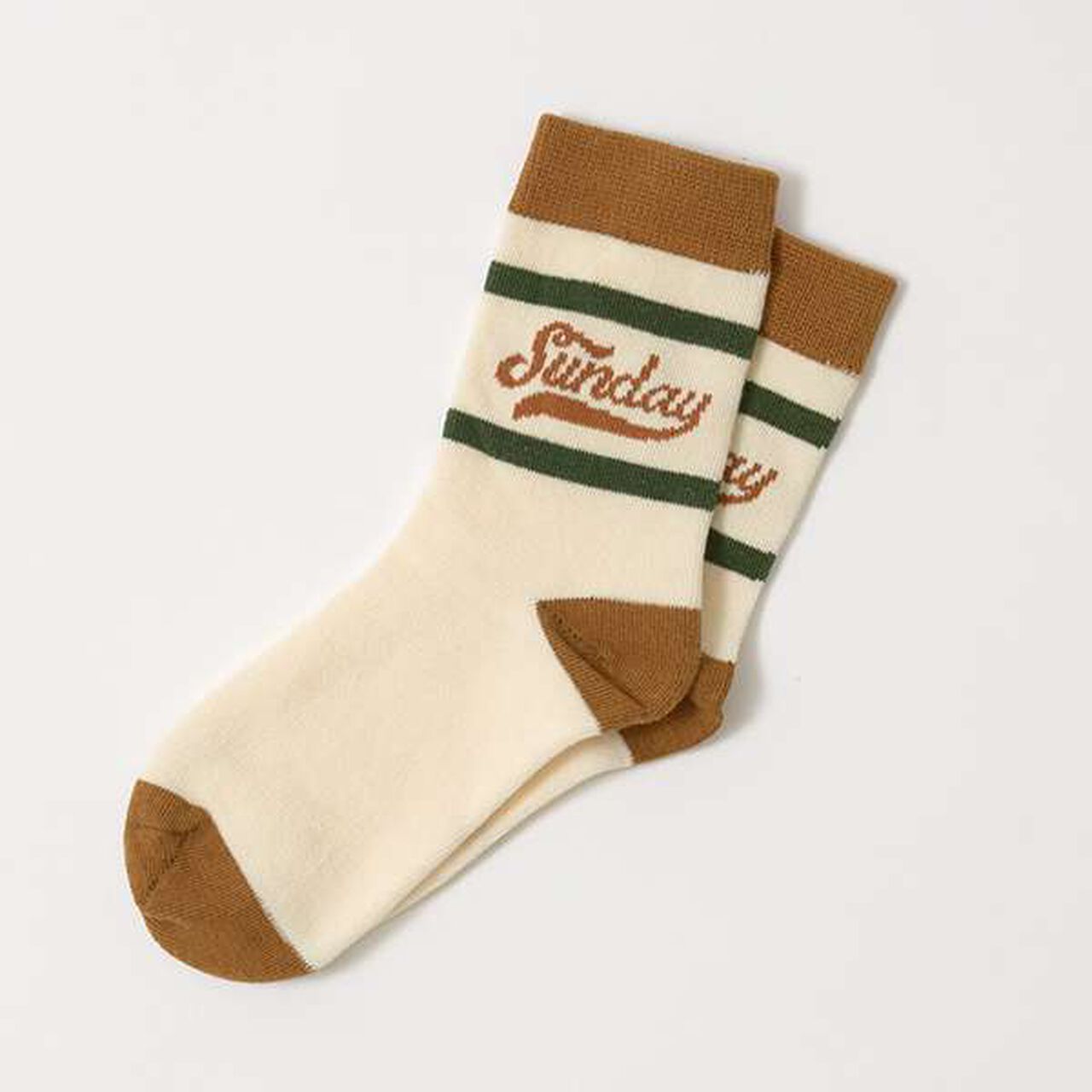 College Assorted Crew Socks (Sepia),Dark brown, large image number 8