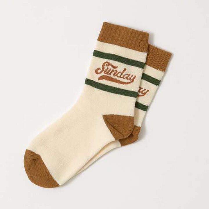 College Assorted Crew Socks (Sepia),Dark brown, medium image number 8