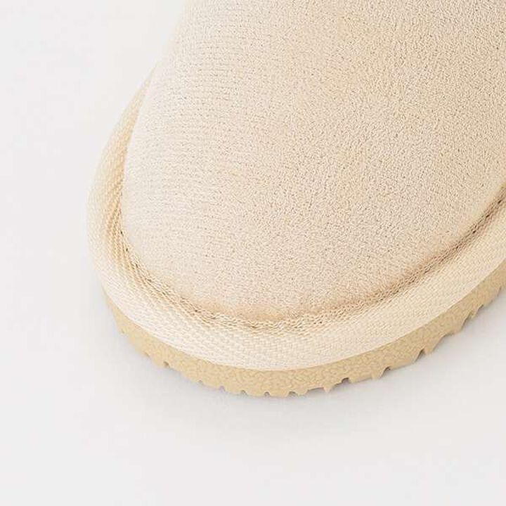 Ribbon Mouton Boots,Beige, medium image number 6