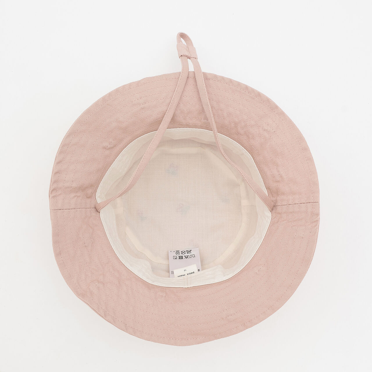 Twill Embroidered Bucket Hat,Ivory, large image number 3