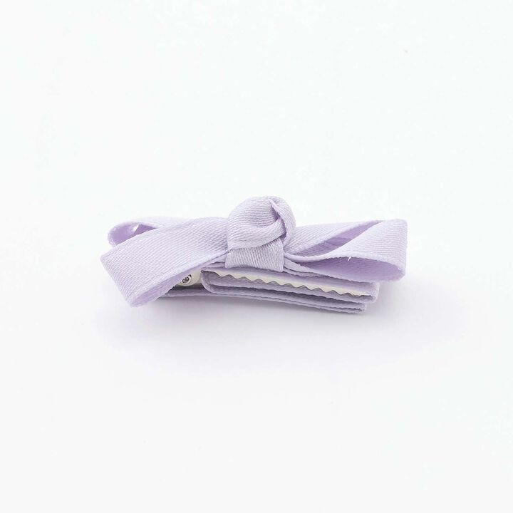 Ribbon Hair Clips 2-Pack,Lavender, medium image number 2