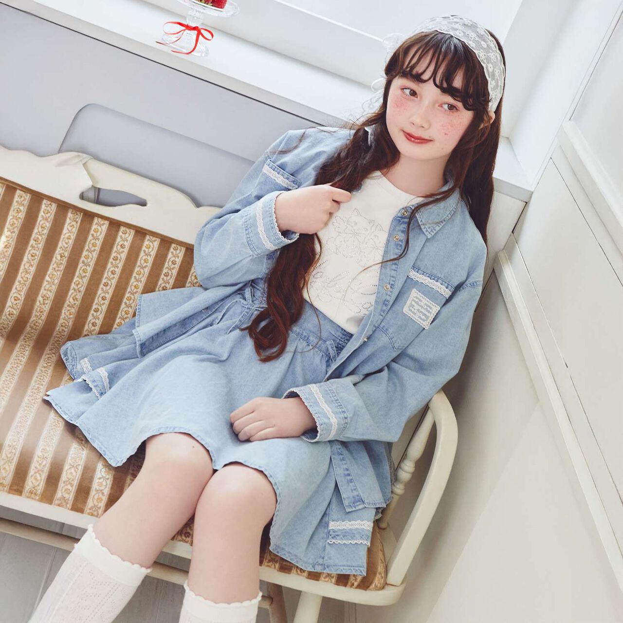 Sparkling Angel Cat T-Shirt,Light pink, large image number 9