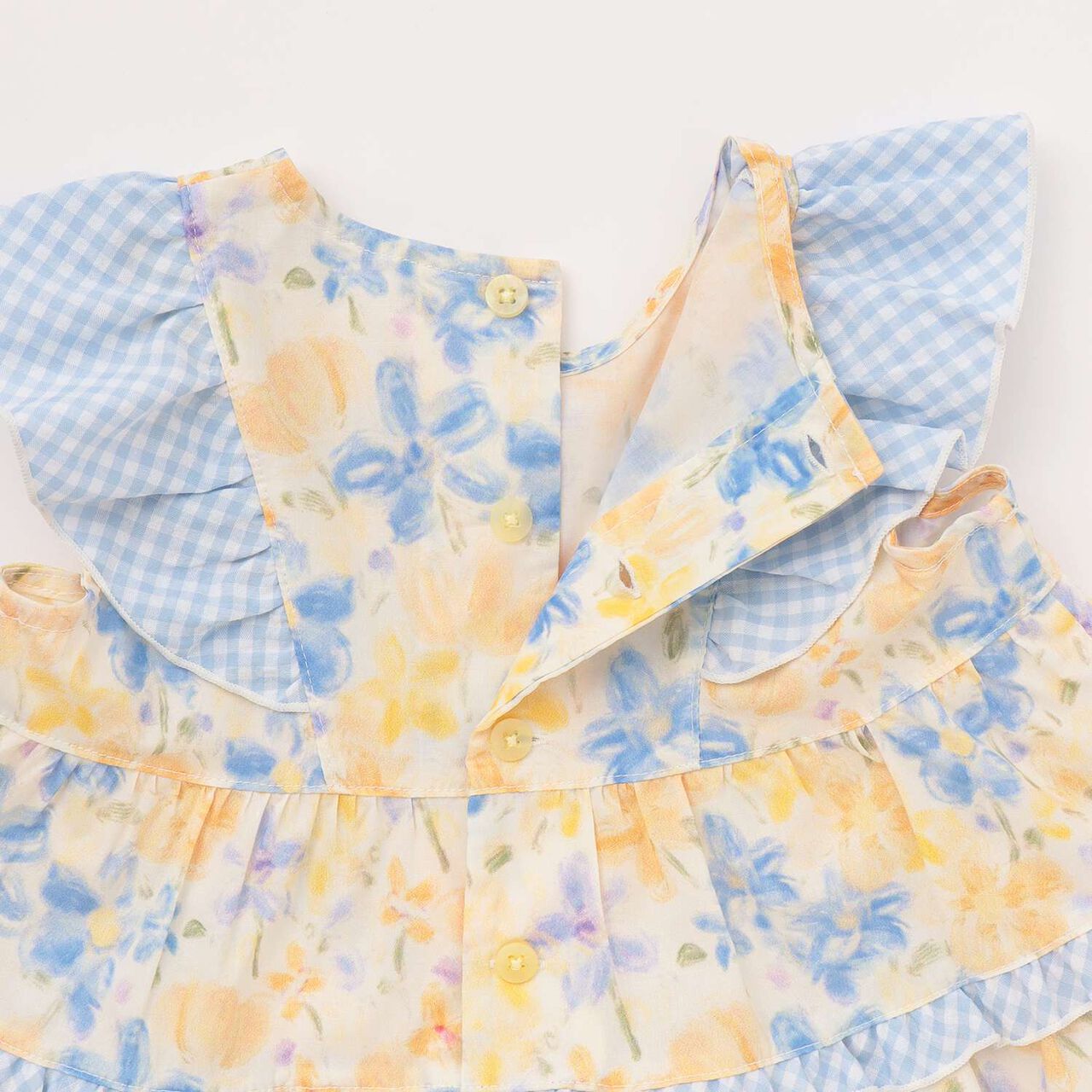 Milky Blossom Tunic,Blue, large image number 5