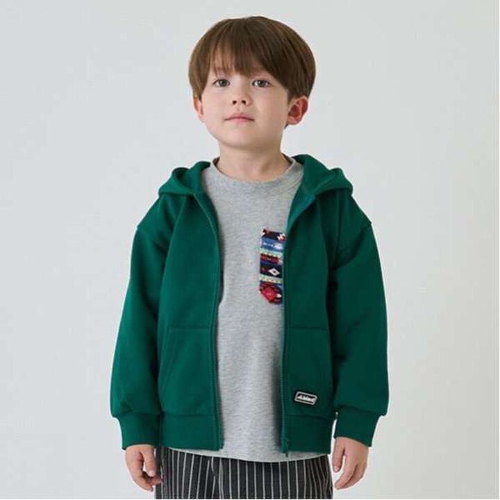 Anti-Stain Finish Silicone Patch Zip-Up Parka,Black, medium image number 23