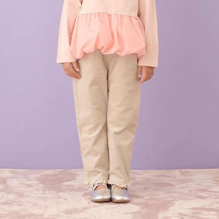 Heart Pocket Corduroy Pants,Charcoal gray, medium image number 19