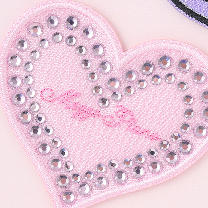 Sparkling Ribbon Patch B,Purple, medium image number 2