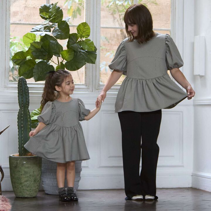 [Link] Puff Sleeve Tunic,Ivory, medium image number 4