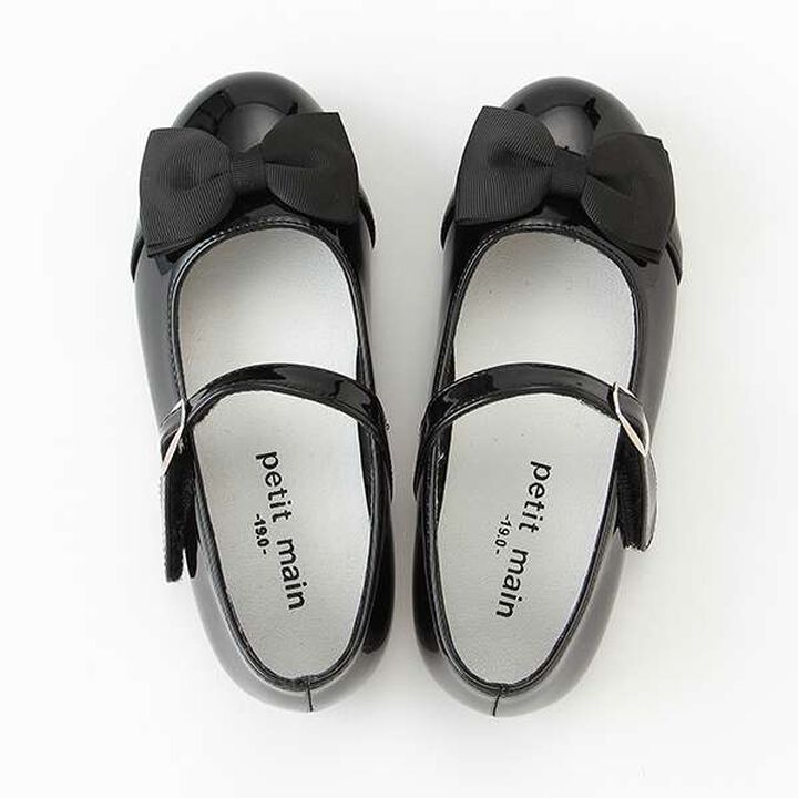 Ribbon Ballet Shoes,Black, medium image number 6