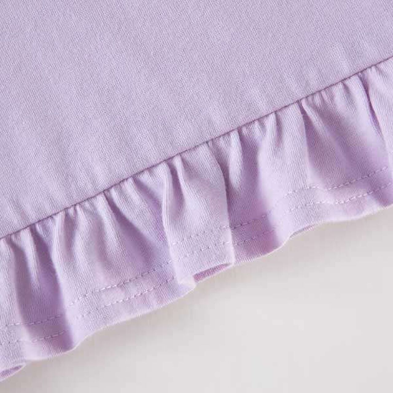 Checkered Bunny Appliqu&eacute; Short-Sleeve T-Shirt (100-130),Off white, large image number 12