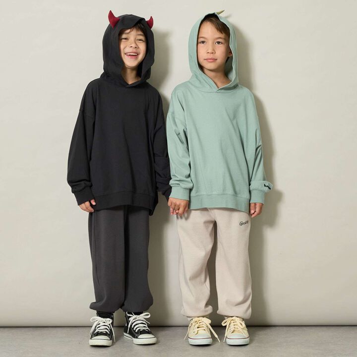 [Halloween] Dragon Devil Parka [Stain Resistant/Quick-Dry/UV],Black, medium image number 7