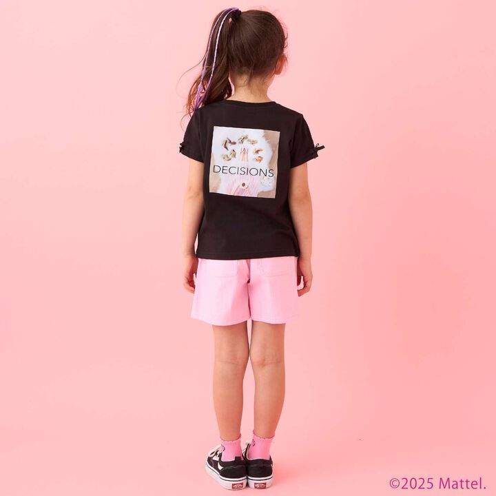 [Barbie] Sleeve Tuck T-Shirt,White, medium image number 31